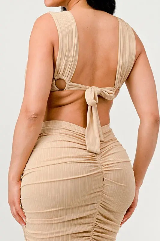 AAliyah Mystique Pleated Gown - Fason De Viv