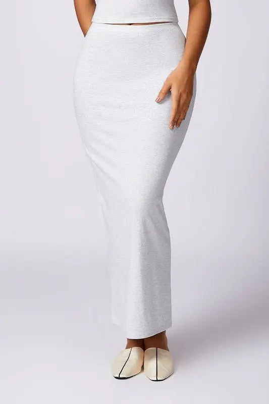 Aaliyah Casual long, high - waisted, hip - hugging maxi skirts - Fason De Viv