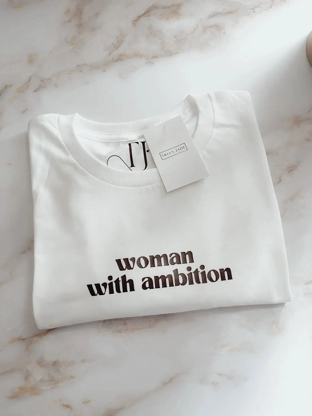 Woman with Ambition T - shirt - Fason De Viv