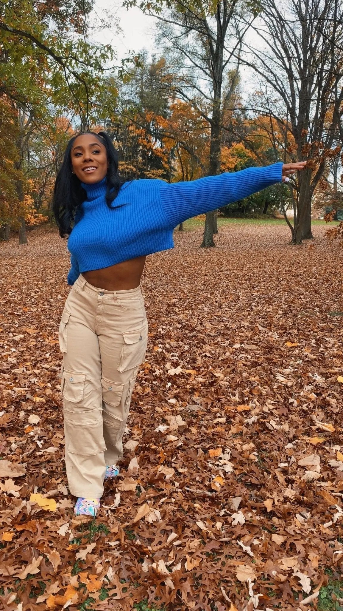 BRI Cargo Denim Khaki Jeans - Fason De Viv