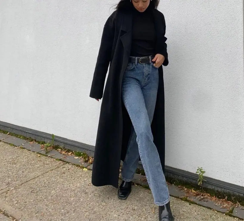 Black Zen Trench Coat - Fason De Viv
