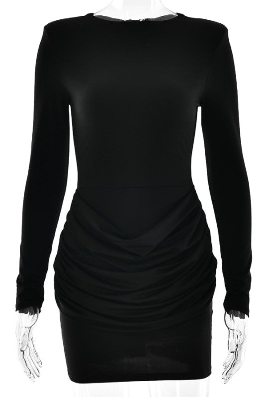 Bodycone pleated Mini Dress