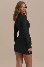 Bodycone pleated Mini Dress - Fason De Viv