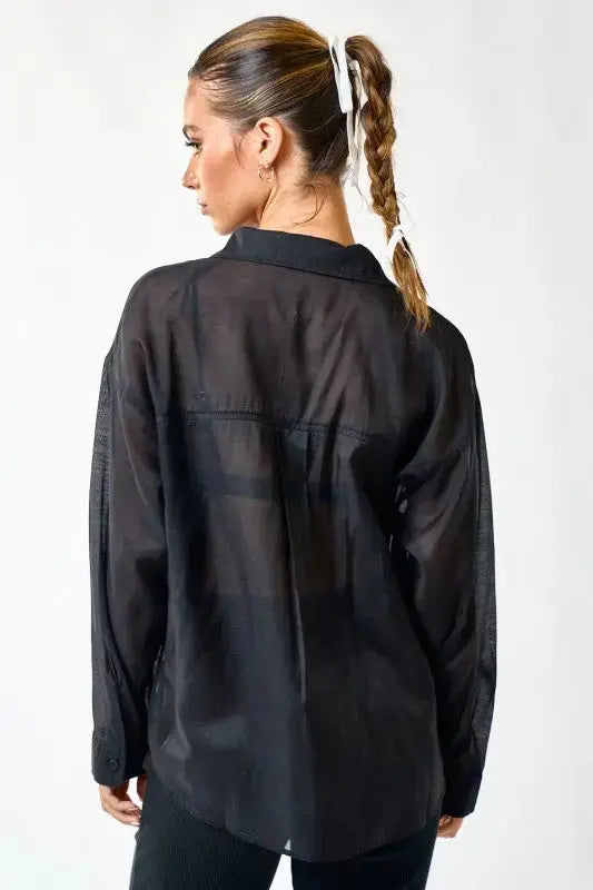 Bri Sheer Blouse