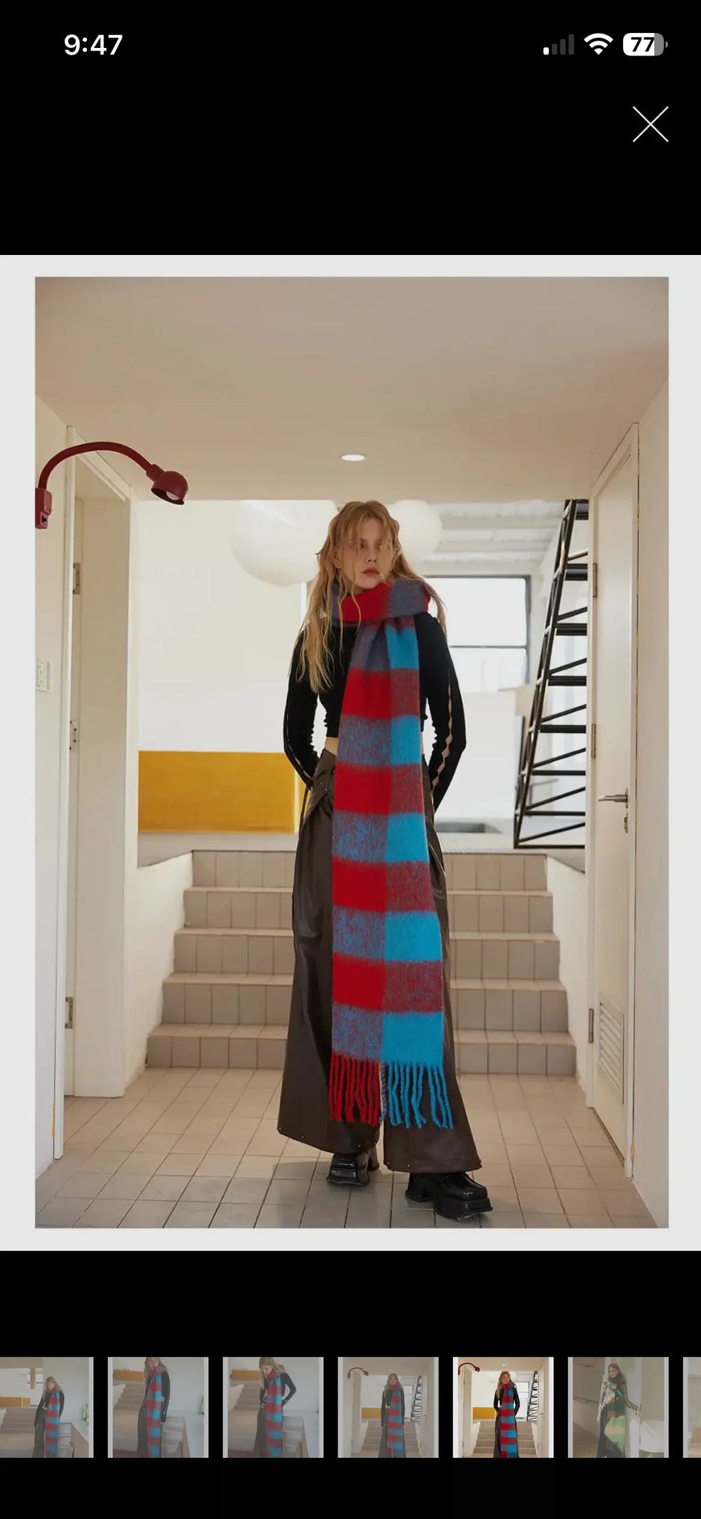 Soft wool blend scarf styled for everyday outfits