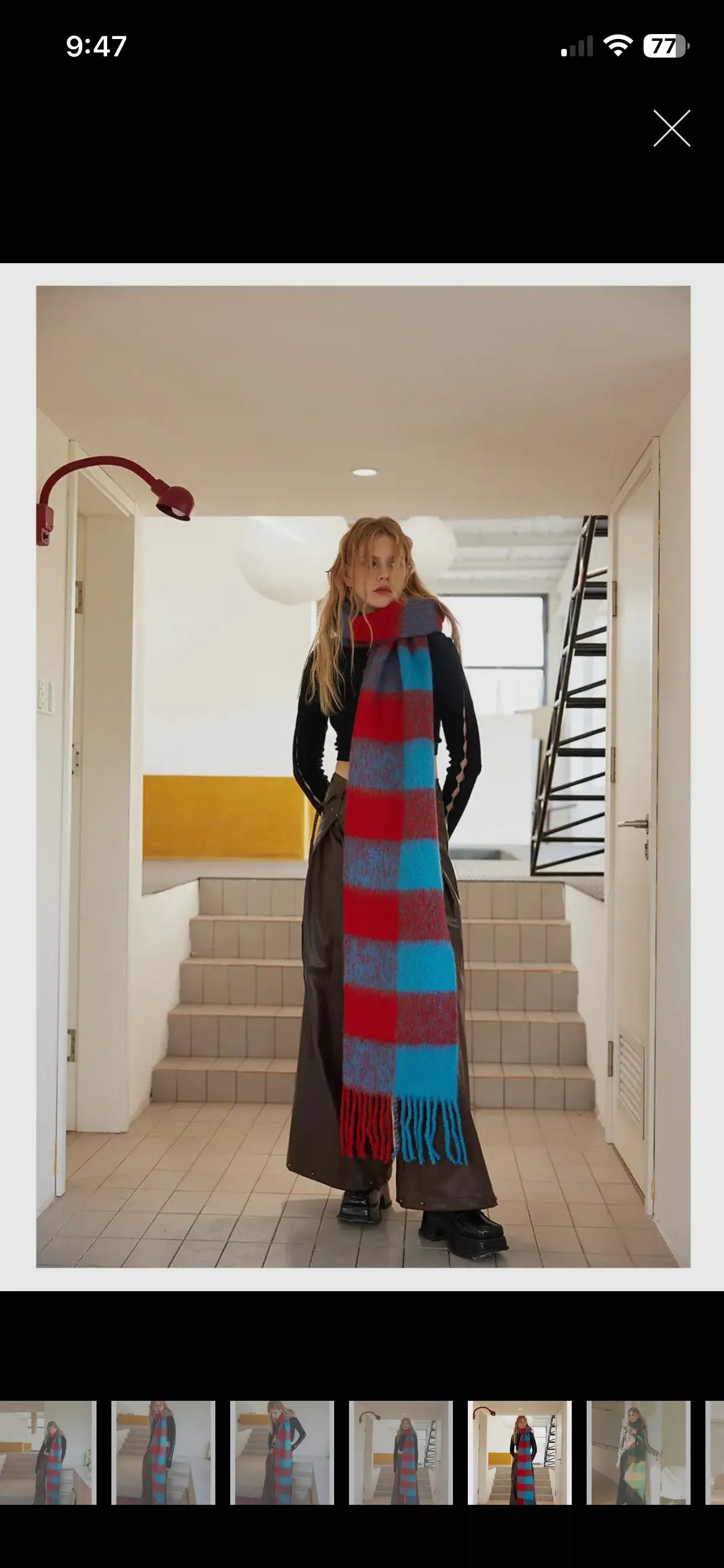 Soft wool blend scarf styled for everyday outfits