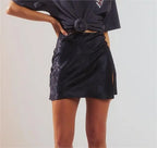 Bri jacquard mini skirt - Fason De Viv