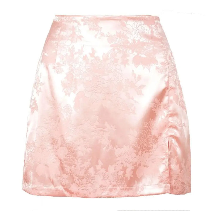 Bri jacquard mini skirt - Fason De Viv