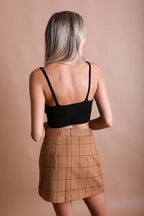 Contour Rib Knit Brami Lounge Top - Fason De Viv