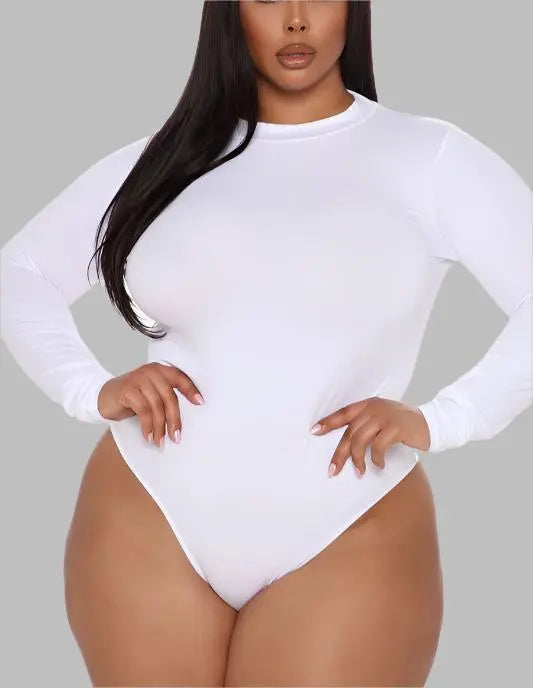 Curvy CREWNECK BODYSUITS - Fason De Viv