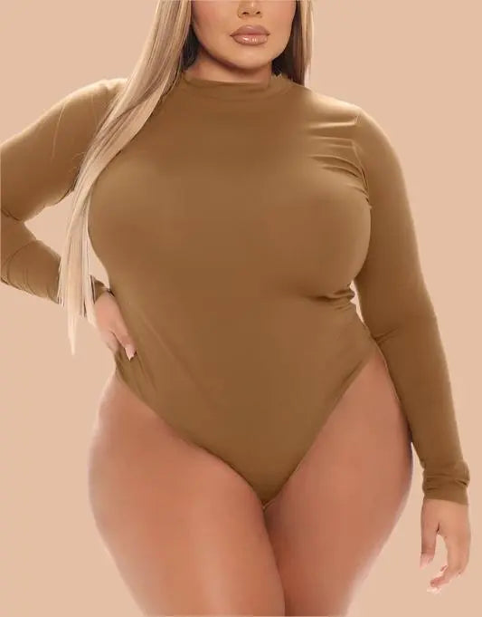 Curvy CREWNECK BODYSUITS - Fason De Viv