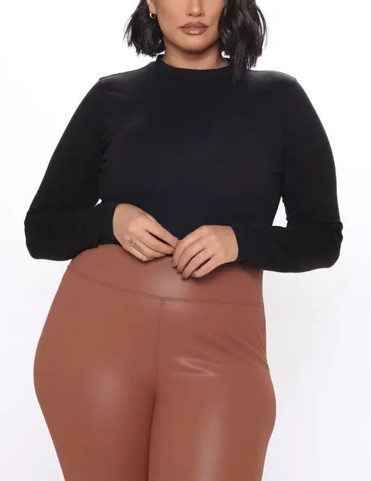 Curvy CREWNECK BODYSUITS - Fason De Viv