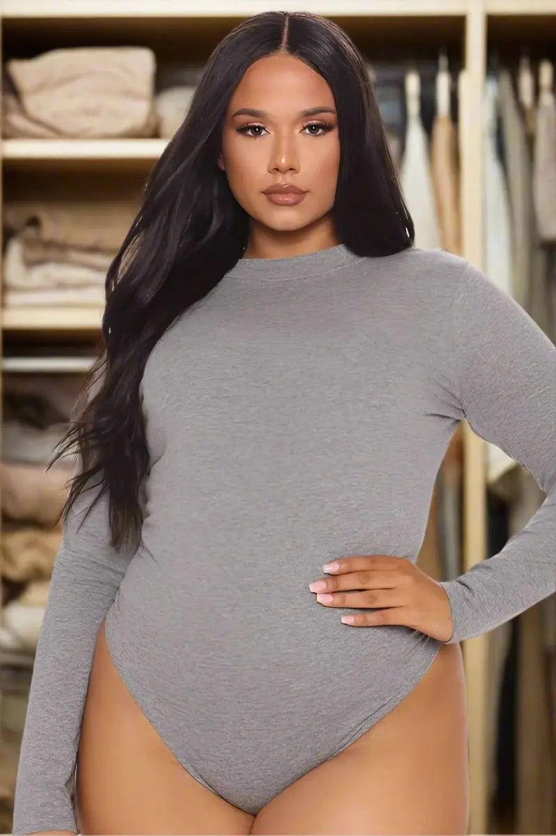 Curvy CREWNECK BODYSUITS - Fason De Viv
