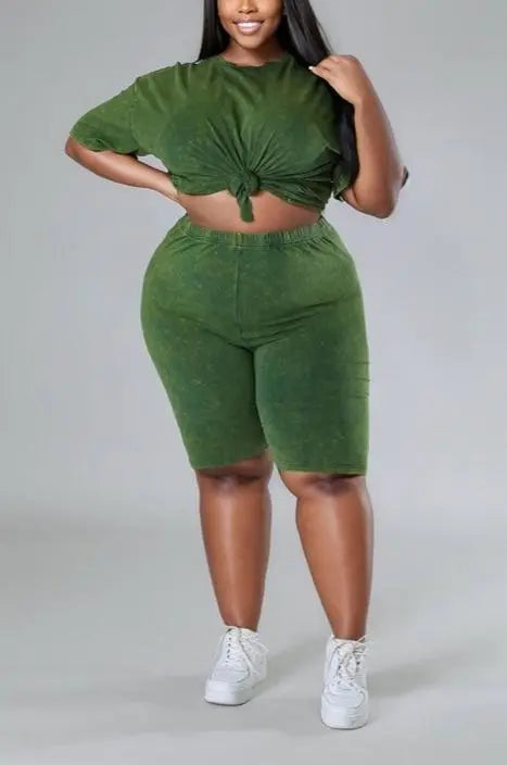 EBONI Biker short set - Fason De Viv