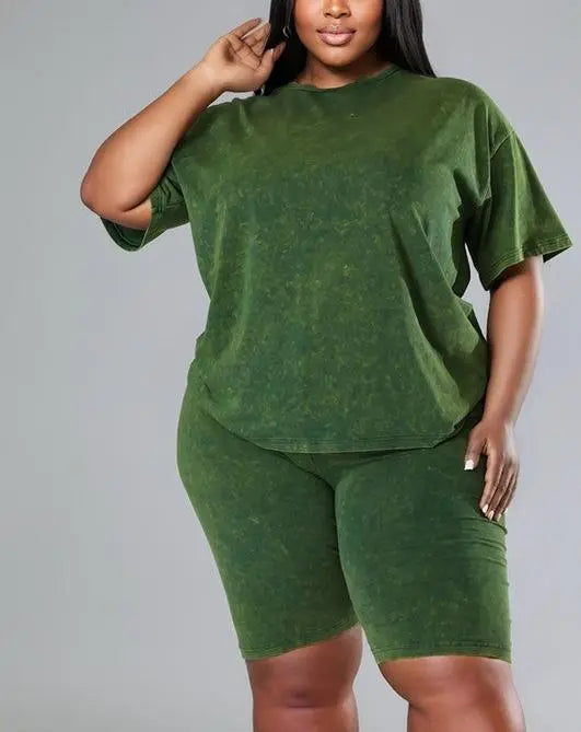EBONI Biker short set - Outfit Sets from Good Time USA