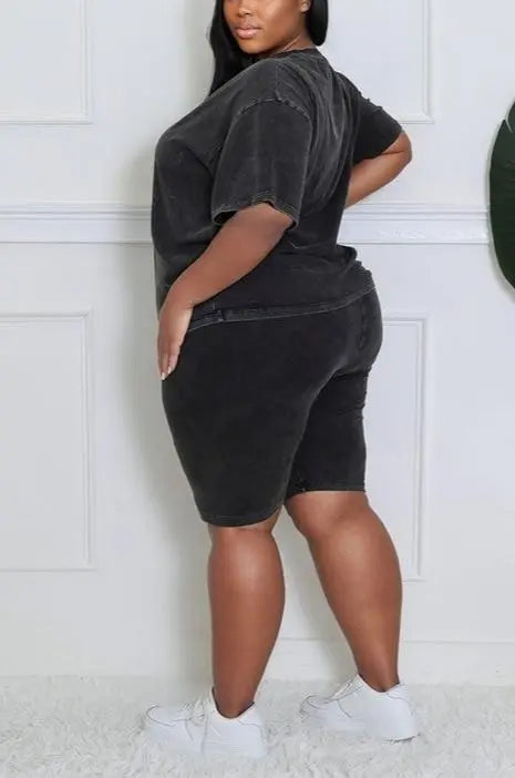 EBONI Biker short set - Outfit Sets from Good Time USA