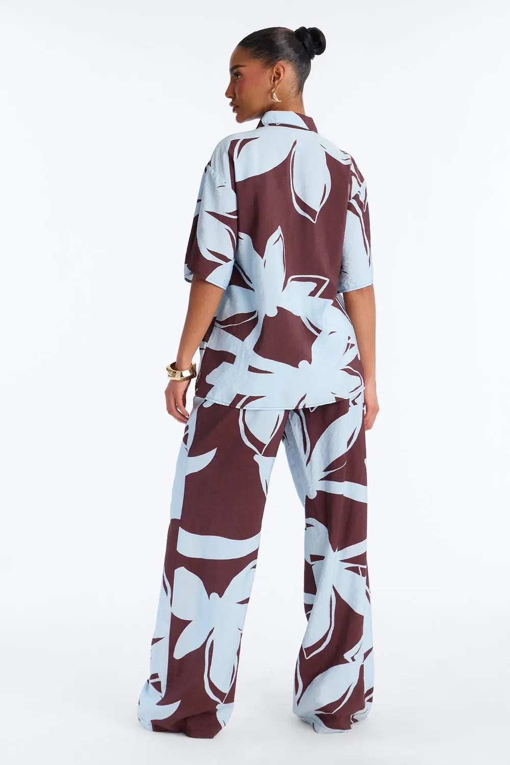 EVE Flora Print Shirt Set