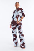 EVE Flora Print Shirt Set