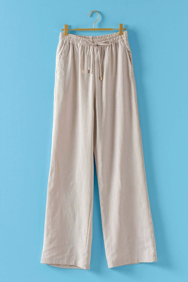 Effortless Chic Linen Lounge Pant