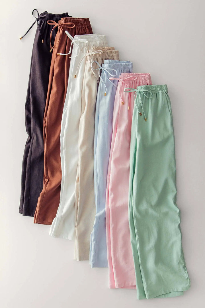 Effortless Chic Linen Lounge Pant
