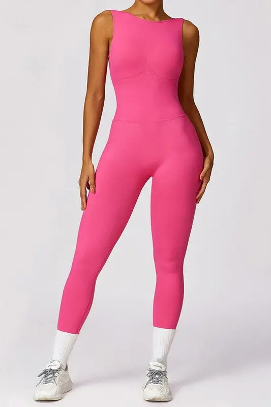Hip - lifting long leggings skinny yoga jumpsuits - Fason De Viv