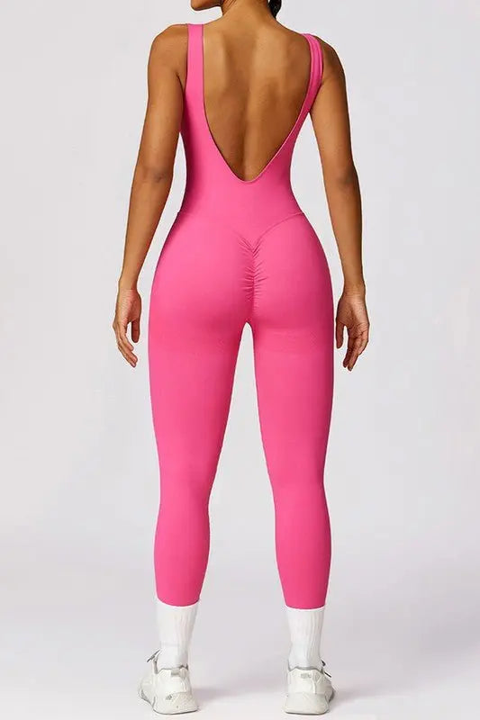 Hip - lifting long leggings skinny yoga jumpsuits - Fason De Viv