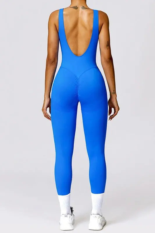 Hip - lifting long leggings skinny yoga jumpsuits - Fason De Viv