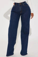 Judy Denim Wide Leg Flare - Fason De Viv