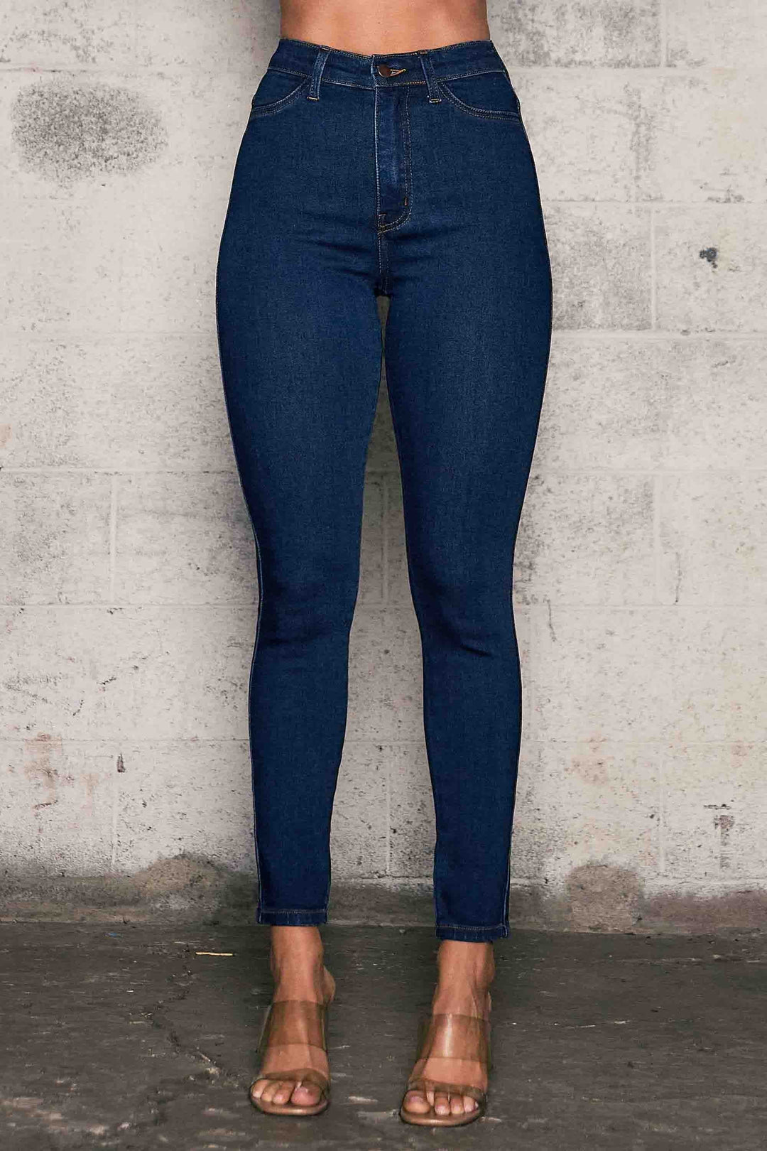 Judy High Rise Blue Skinny Jeans - Jeans from Vibrant M.i.U