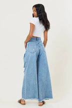 Judy High waisted wide leg jeans - Fason De Viv