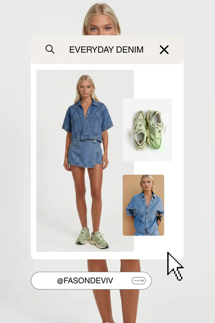 Get This Look - Everyday Denim FASON DE VIV Outfits 