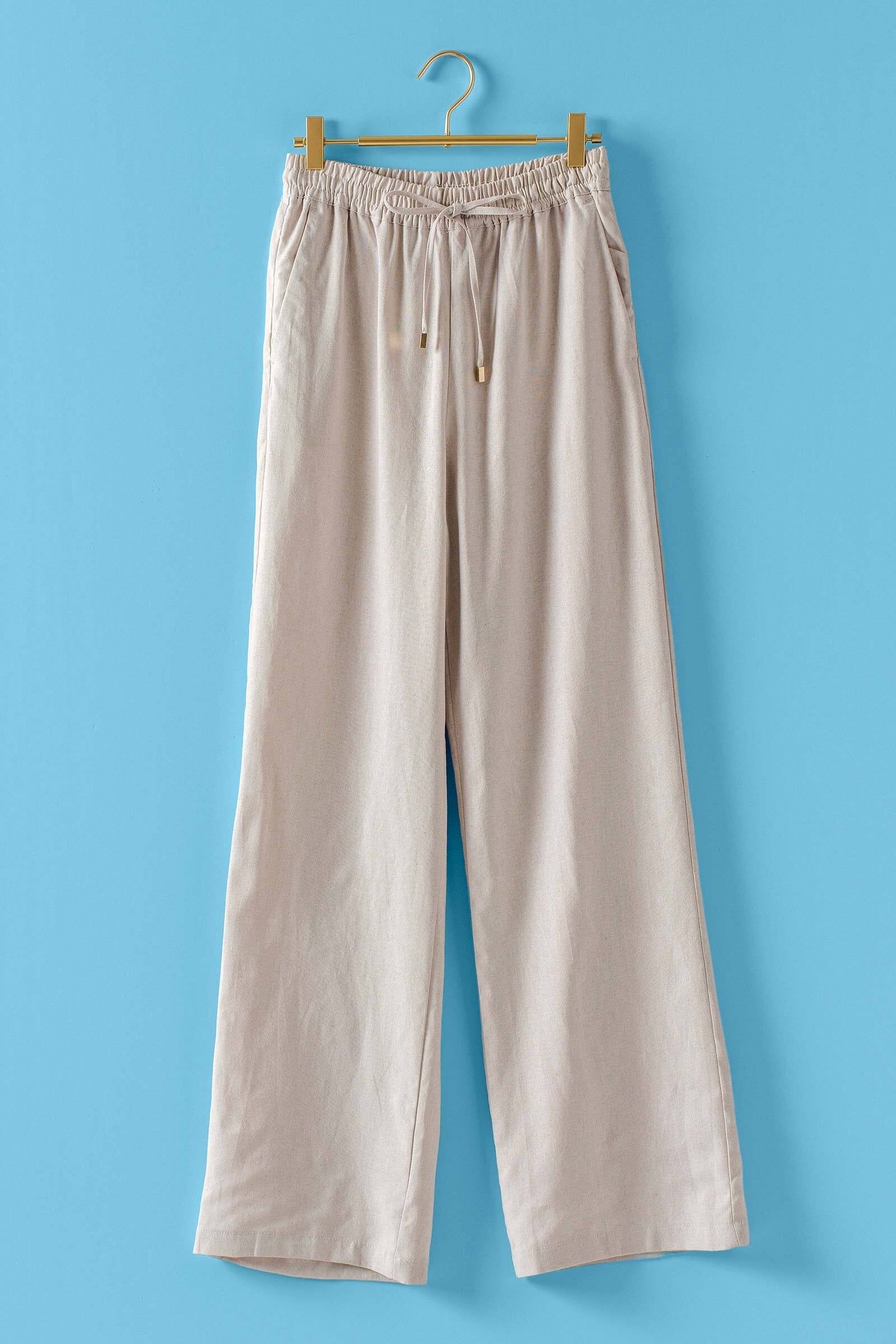 Effortless Chic Linen Lounge Pant