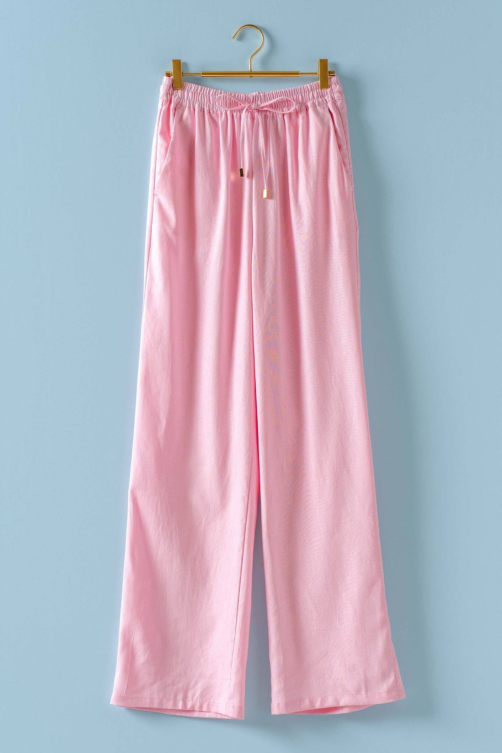 Effortless Chic Linen Lounge Pant