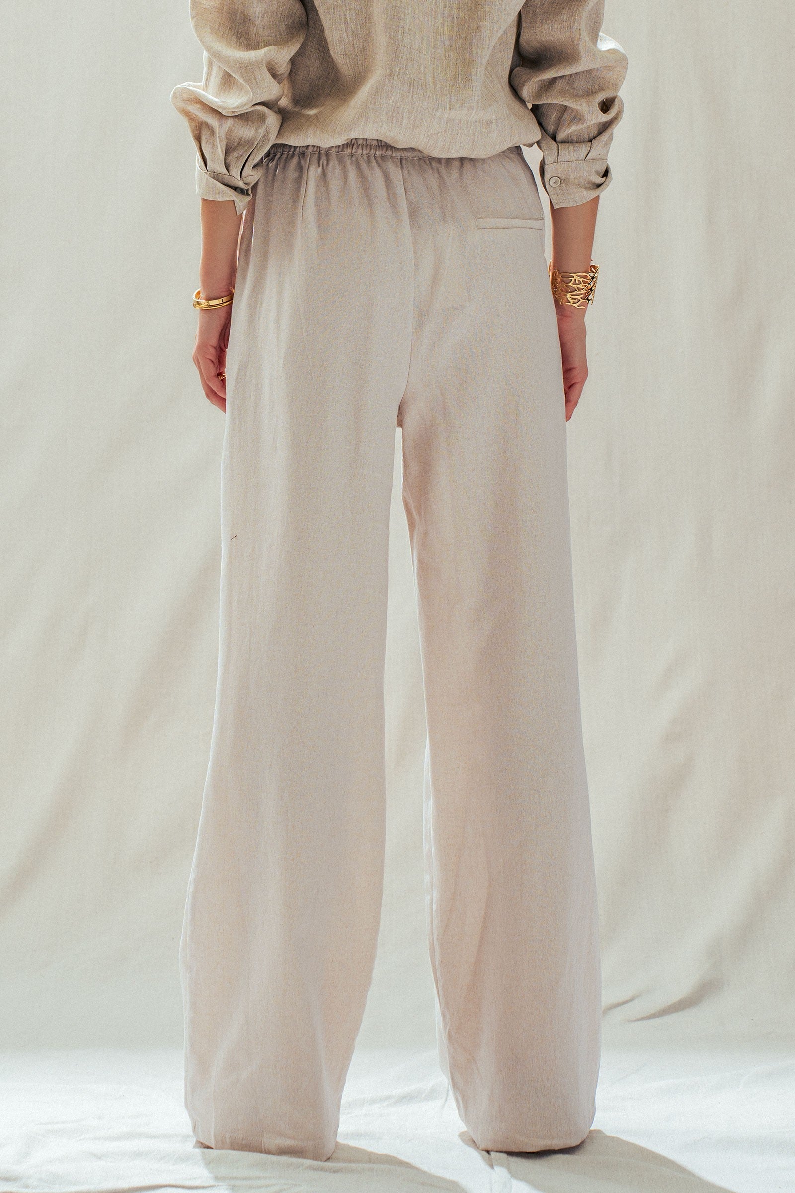 Effortless Chic Linen Lounge Pant