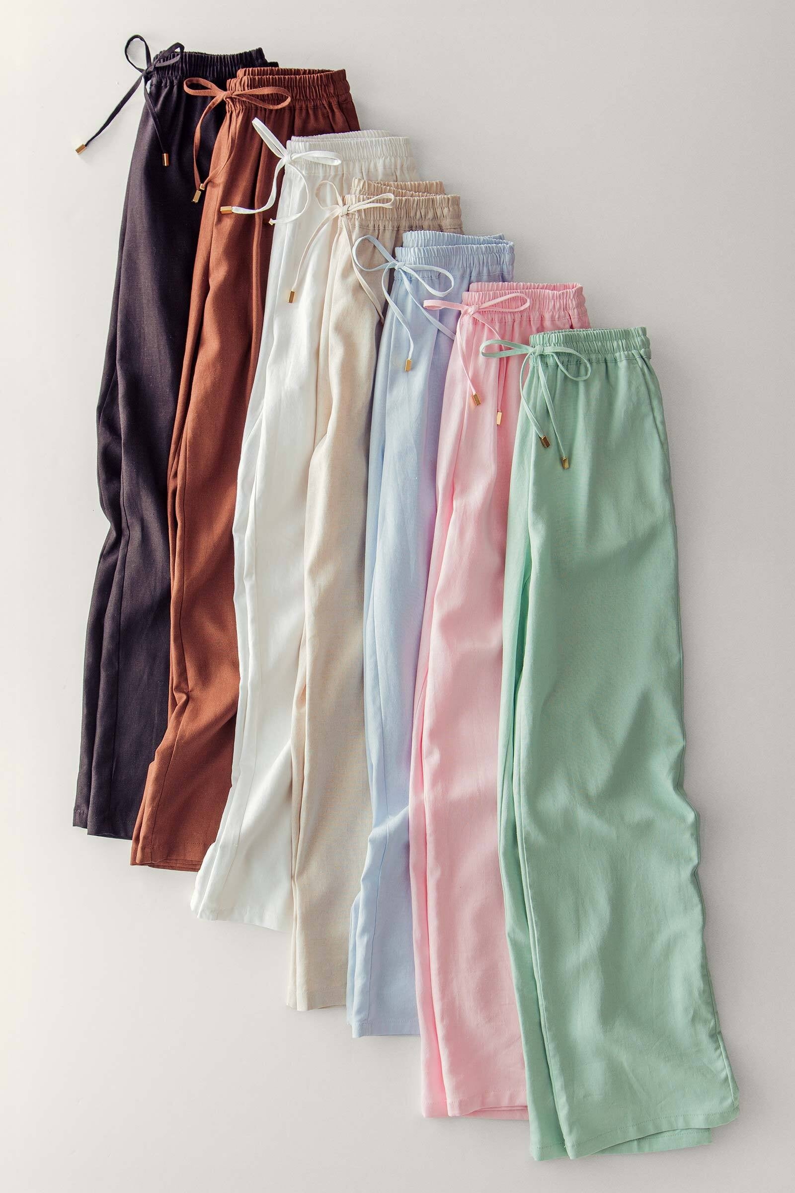 Effortless Chic Linen Lounge Pant