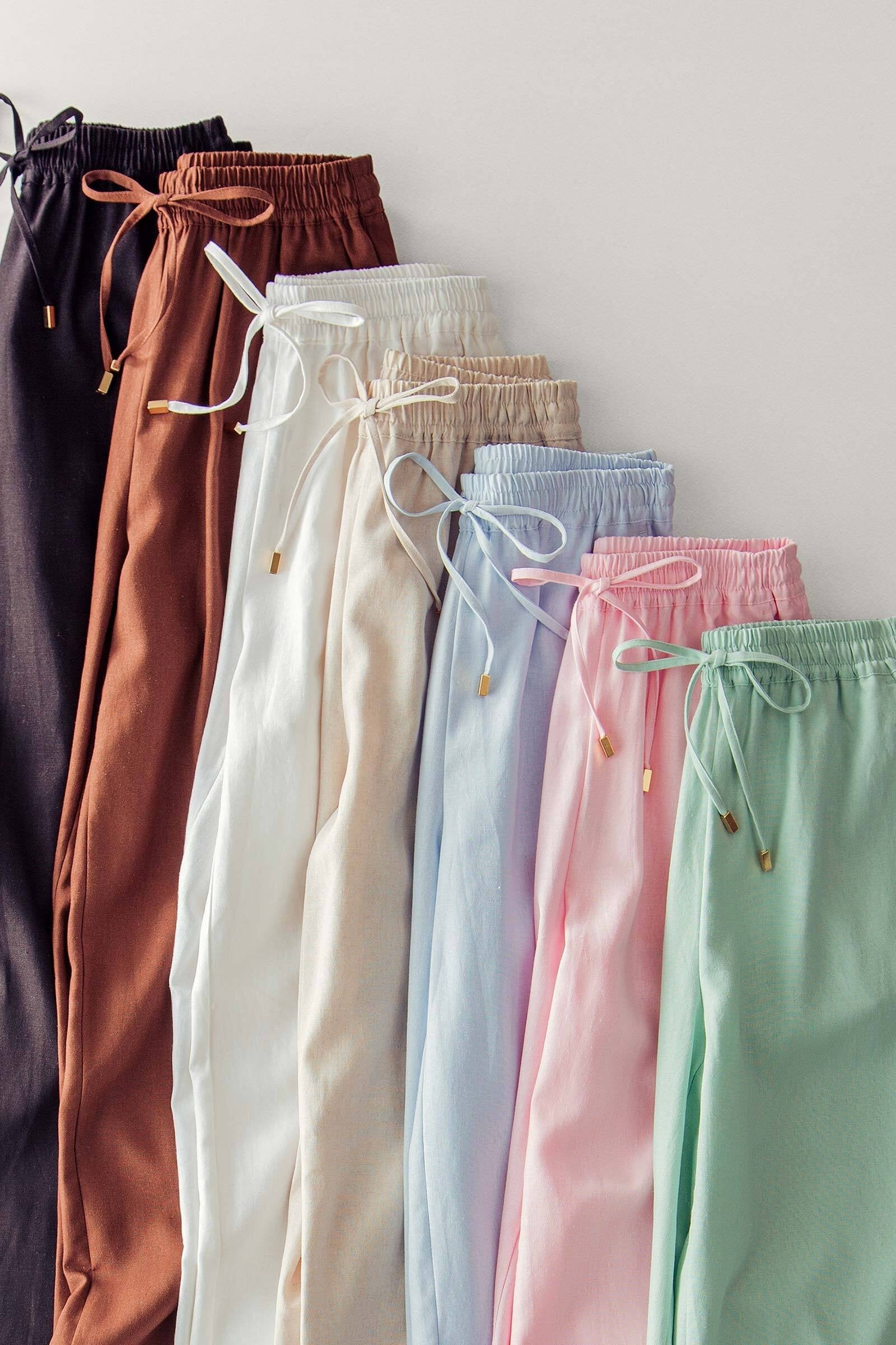 Effortless Chic Linen Lounge Pant