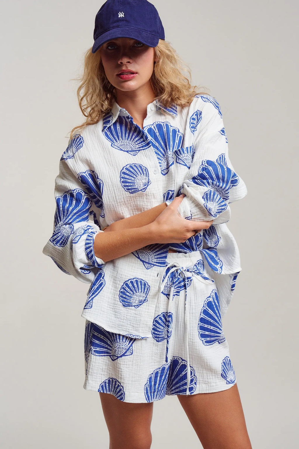 Lora Shell Shirt Set