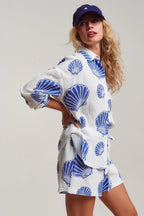 Lora Shell Shirt Set