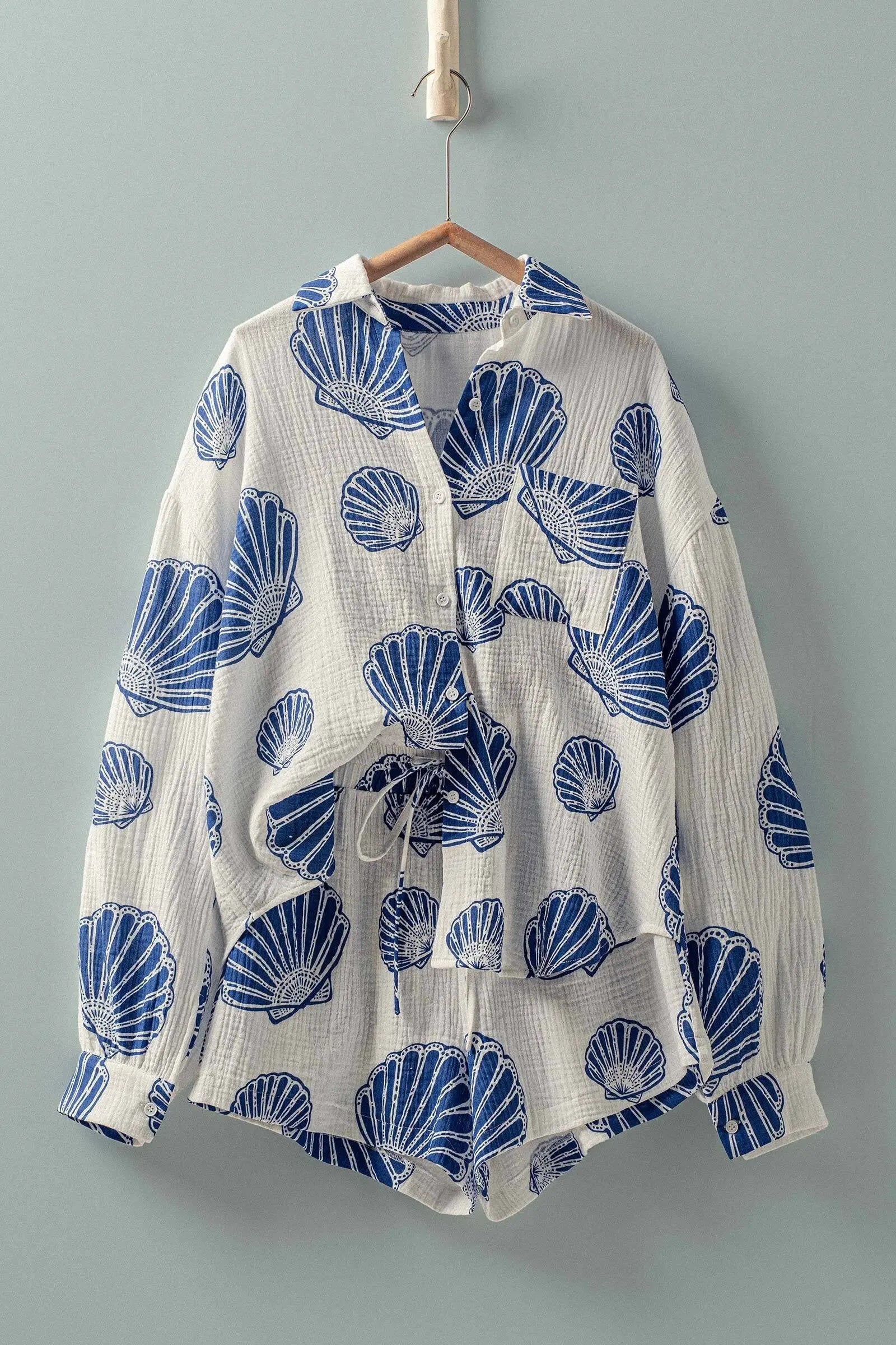 Lora Shell Shirt Set