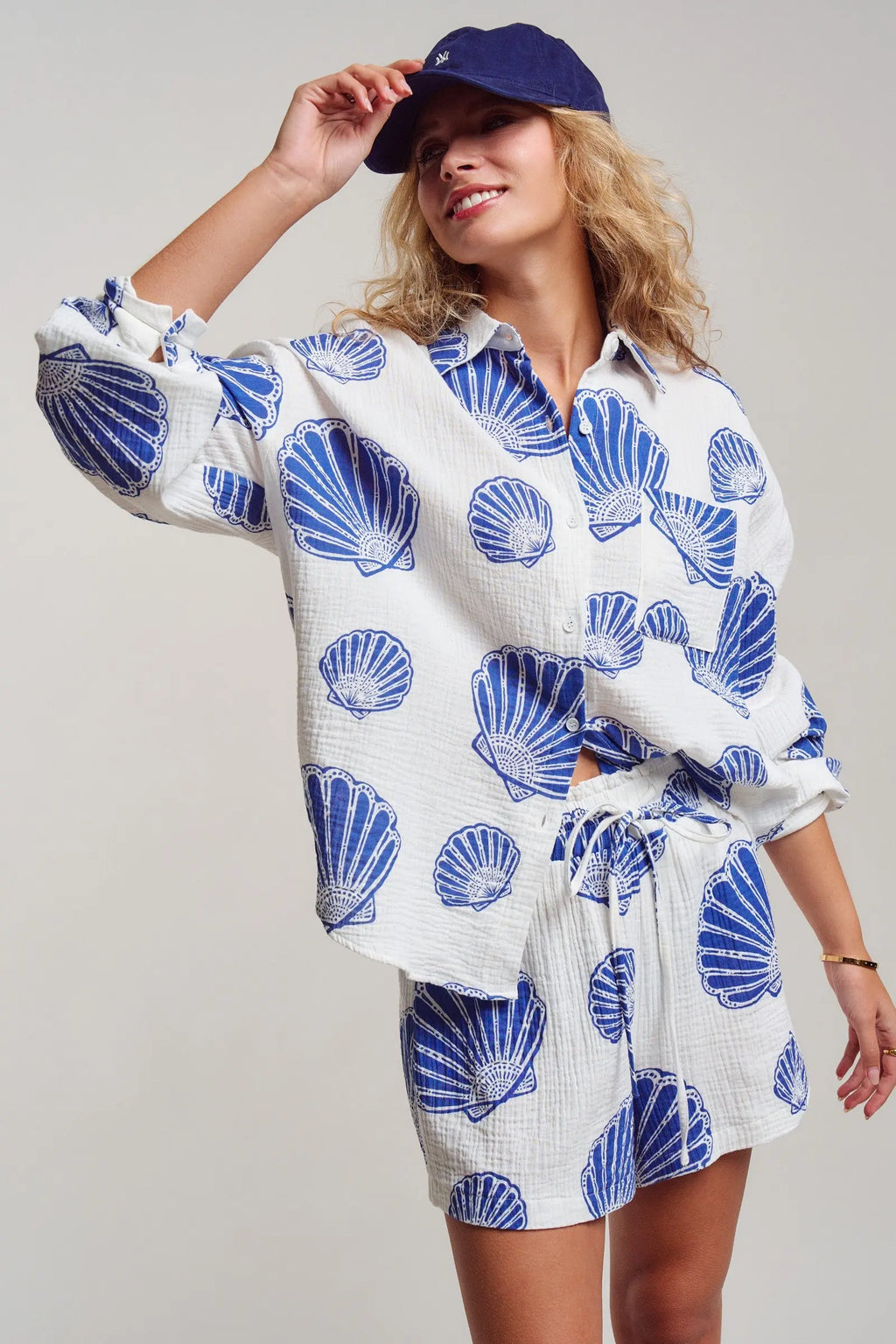 Lora Shell Shirt Set