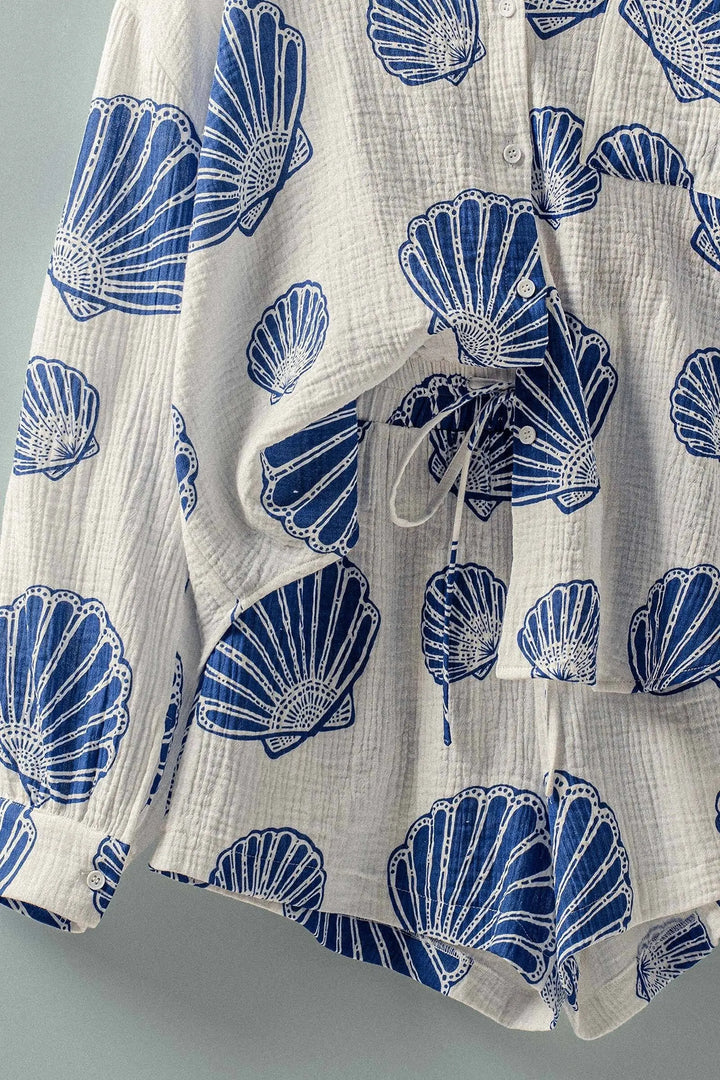 Lora Shell Shirt Set