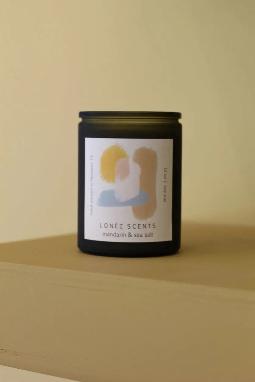 FASON DE VIV Mandarin Sea Salt Soy Candle Hue Collection lifestyle 