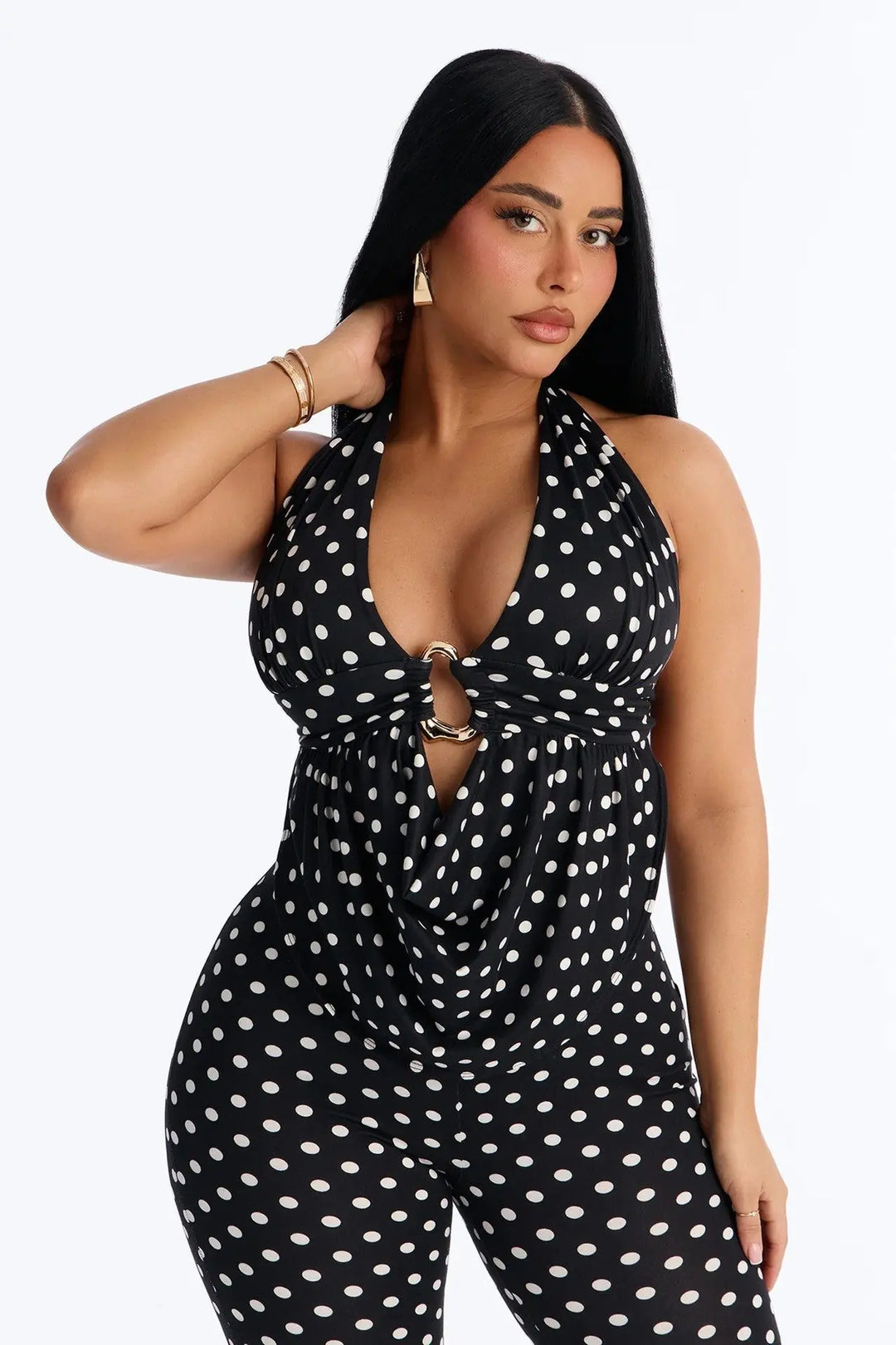 Polka Dot Halter Set - Outfit Sets from Sunsun Island