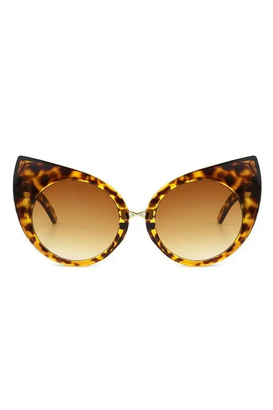 Retro High Pointed Fashion Cat Eye Sunglasses - Fason De Viv
