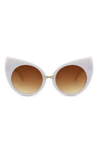 Retro High Pointed Fashion Cat Eye Sunglasses - Fason De Viv
