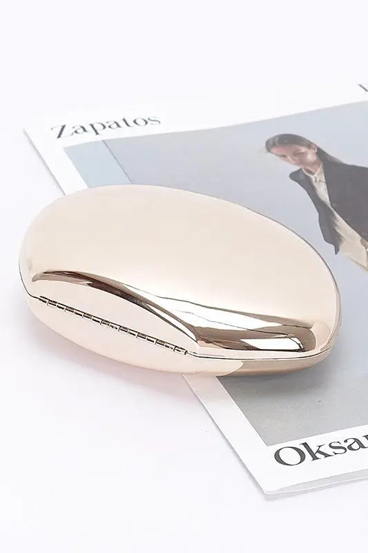 Simmer Metal Clutch - Clutch Bags from H&amp;D Accessories