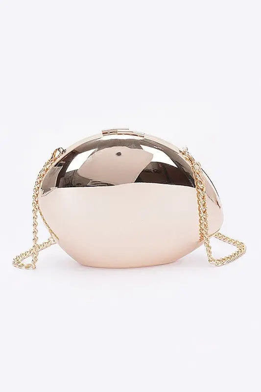 Simmer Metal Clutch - Clutch Bags from H&amp;D Accessories