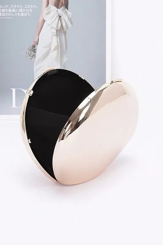 Simmer Metal Clutch - Clutch Bags from H&amp;D Accessories