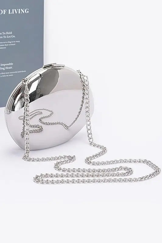 Simmer Metal Clutch - Clutch Bags from H&amp;D Accessories