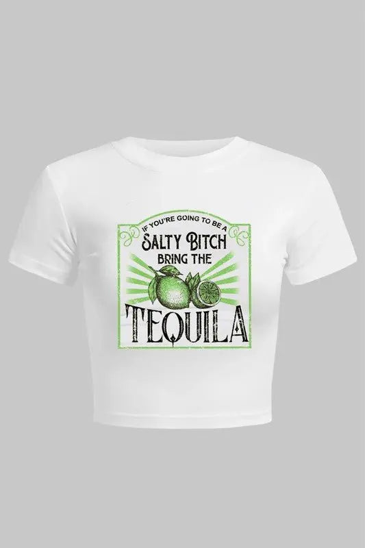 Tequila crop top - Fason De Viv